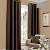 Plain Faux Silk Eyelet Curtains - Comfort Valley silk eyelet curtains uk, faux silk eyelet curtains uk, eyelet door curtains uk, eyelet door curtains thermal, Eyelet Curtains UK