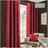 Plain Faux Silk Eyelet Curtains - Comfort Valley silk eyelet curtains uk, faux silk eyelet curtains uk, eyelet door curtains uk, eyelet door curtains thermal, Eyelet Curtains UK