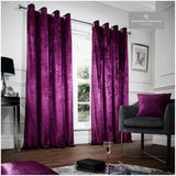 Crushed Velvet Eyelet Curtains - Comfort Valley silk eyelet curtains uk, faux silk eyelet curtains uk, eyelet door curtains uk, eyelet door curtains thermal, Eyelet Curtains UK