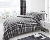 Newton Tartan Duvet Cover Set - Comfort Valley