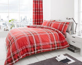 Newton Tartan Duvet Cover Set - Comfort Valley