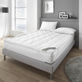 Luxury Soft Seersucker Mattress Topper - Comfort Valley memory foam mattress topper uk, mattress topper uk small double, mattress topper uk single, mattress topper uk, mattress topper double, best mattress topper uk 2022