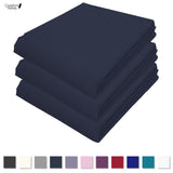 Comfort Valley Easy Care - Poly Cotton Flat Sheet - Bedsheet - 11 Colours - Pack of 3 Sheets - Comfort Valley white sheet, single sheets flat, single flat sheets, Single Flat Sheet White, single flat sheet size uk, Single Flat Sheet Cotton, king size sheets flat, Flat sheets, Cotton Flat Sheet only