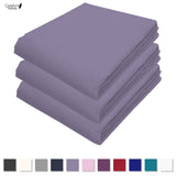 Comfort Valley Easy Care - Poly Cotton Flat Sheet - Bedsheet - 11 Colours - Pack of 3 Sheets - Comfort Valley white sheet, single sheets flat, single flat sheets, Single Flat Sheet White, single flat sheet size uk, Single Flat Sheet Cotton, king size sheets flat, Flat sheets, Cotton Flat Sheet only